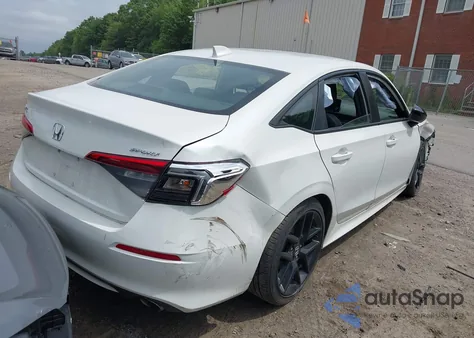 2023 Honda Civic Sport из США, поврежденный, VIN 2HGFE2F57PH561393